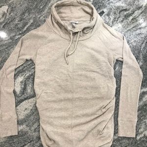 Liz Lange maternity tunic in oatmeal